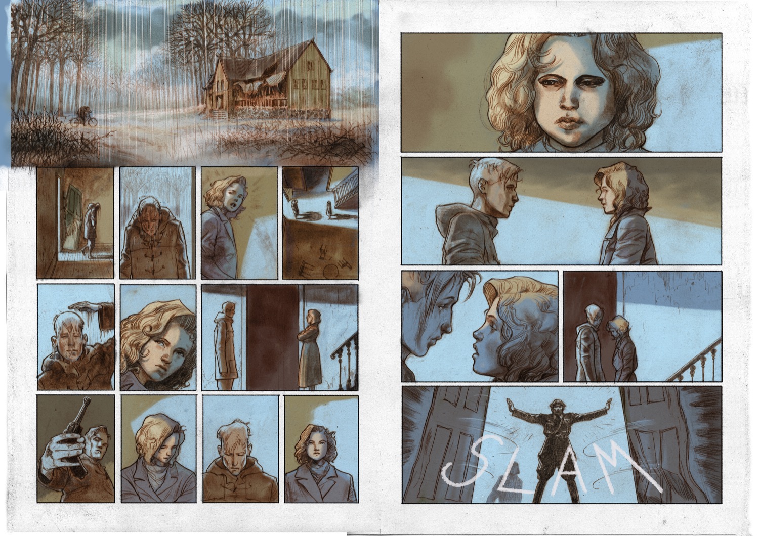 Illustration fra Drengene fra Sankt Petri