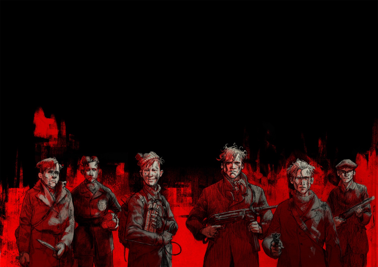 Illustration fra Drengene fra Sankt Petri