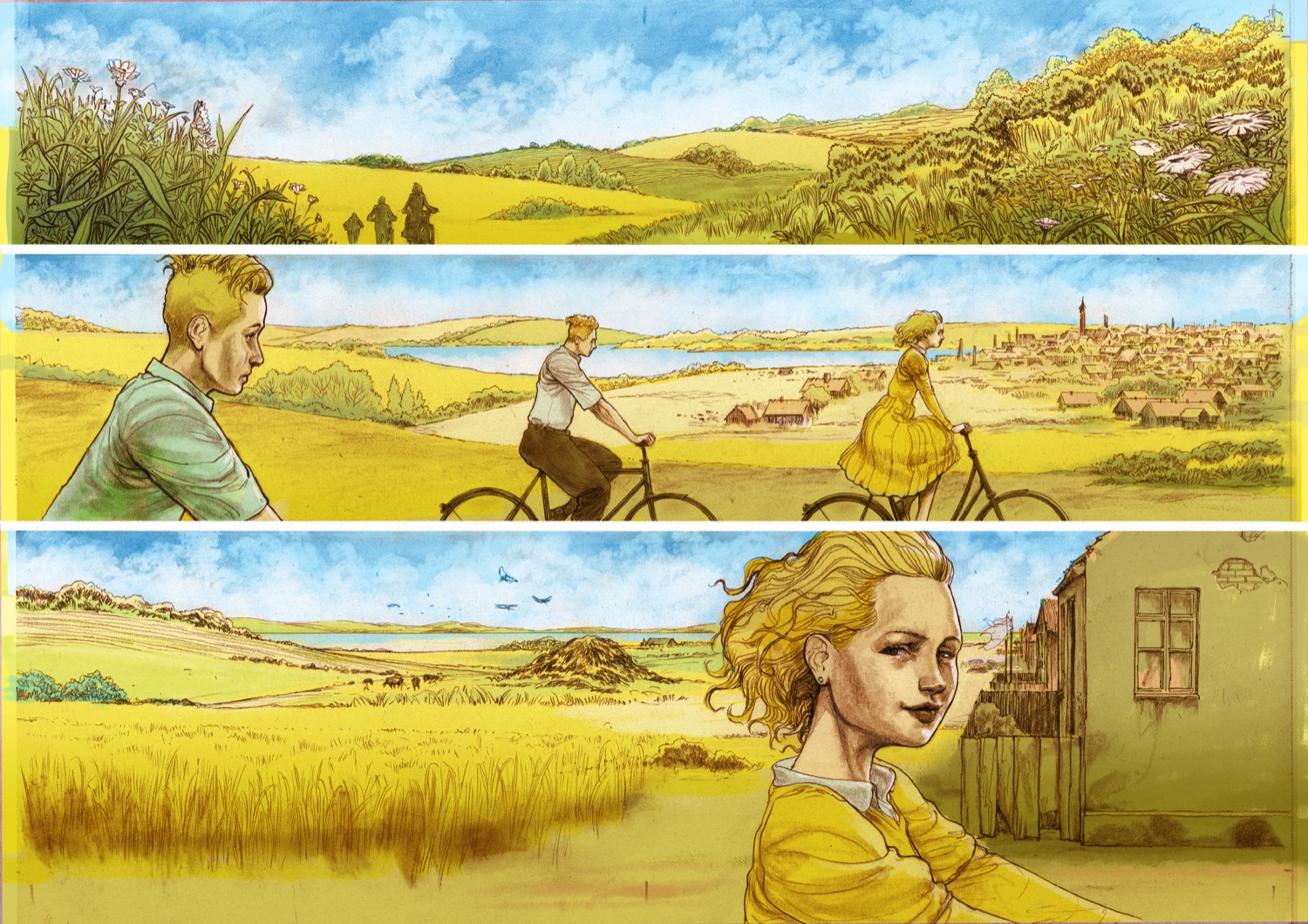 Illustration fra Drengene fra Sankt Petri