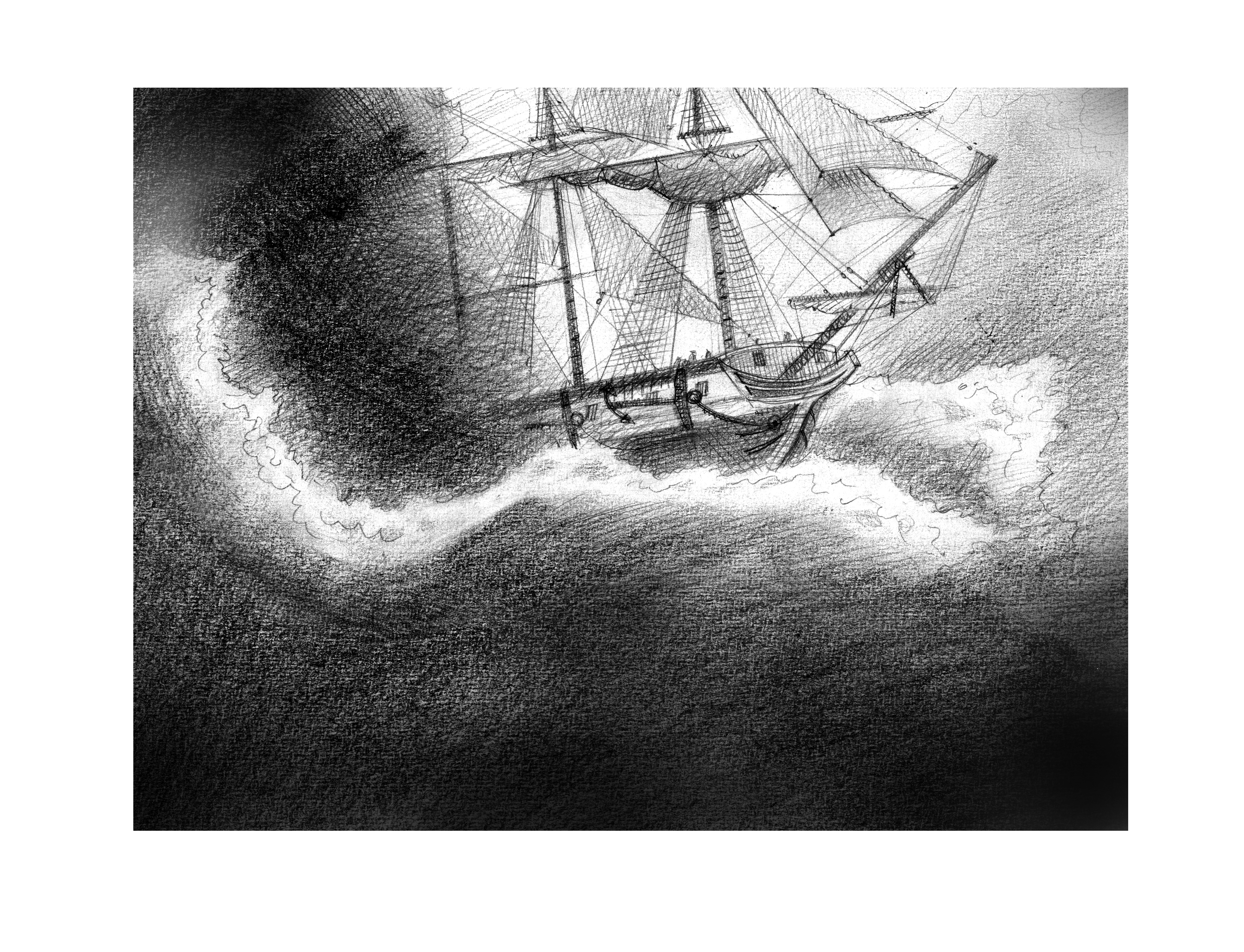 Illustration fra Fængslet ved Verdens Ende