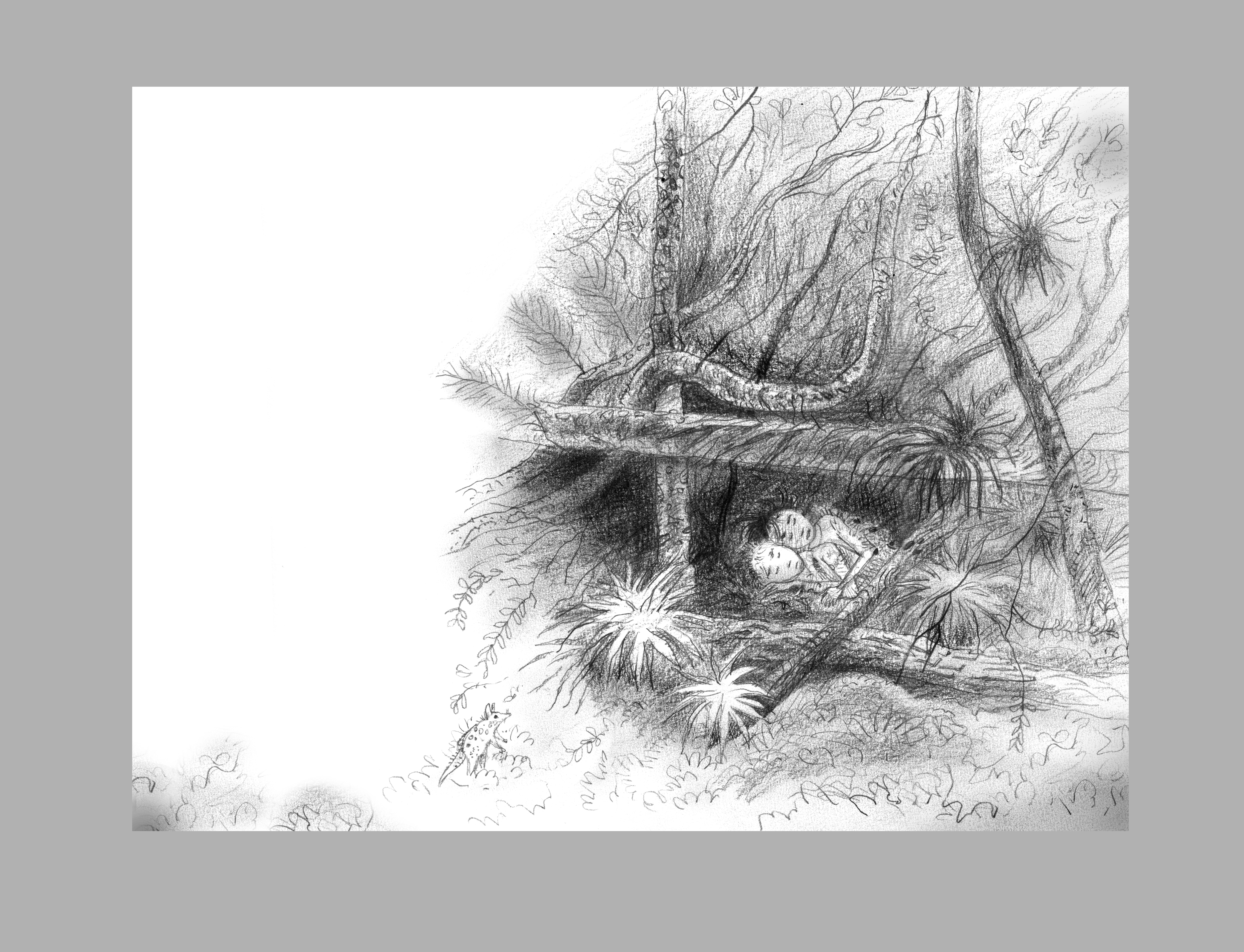 Illustration fra Fængslet ved Verdens Ende