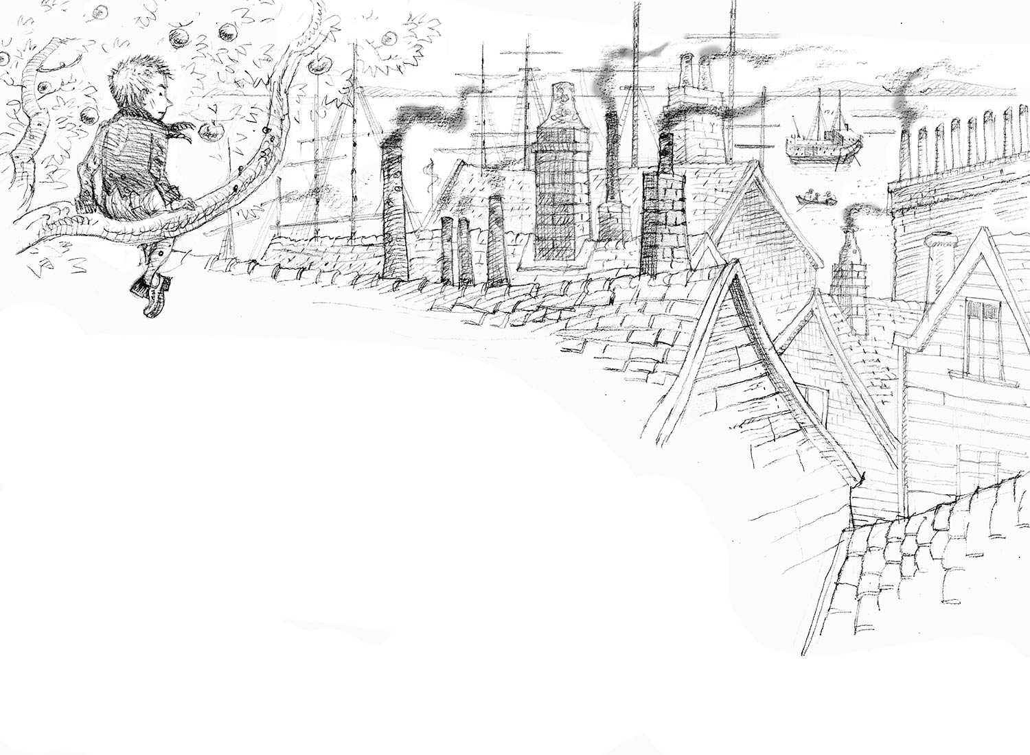 Illustration fra Fangeskibet