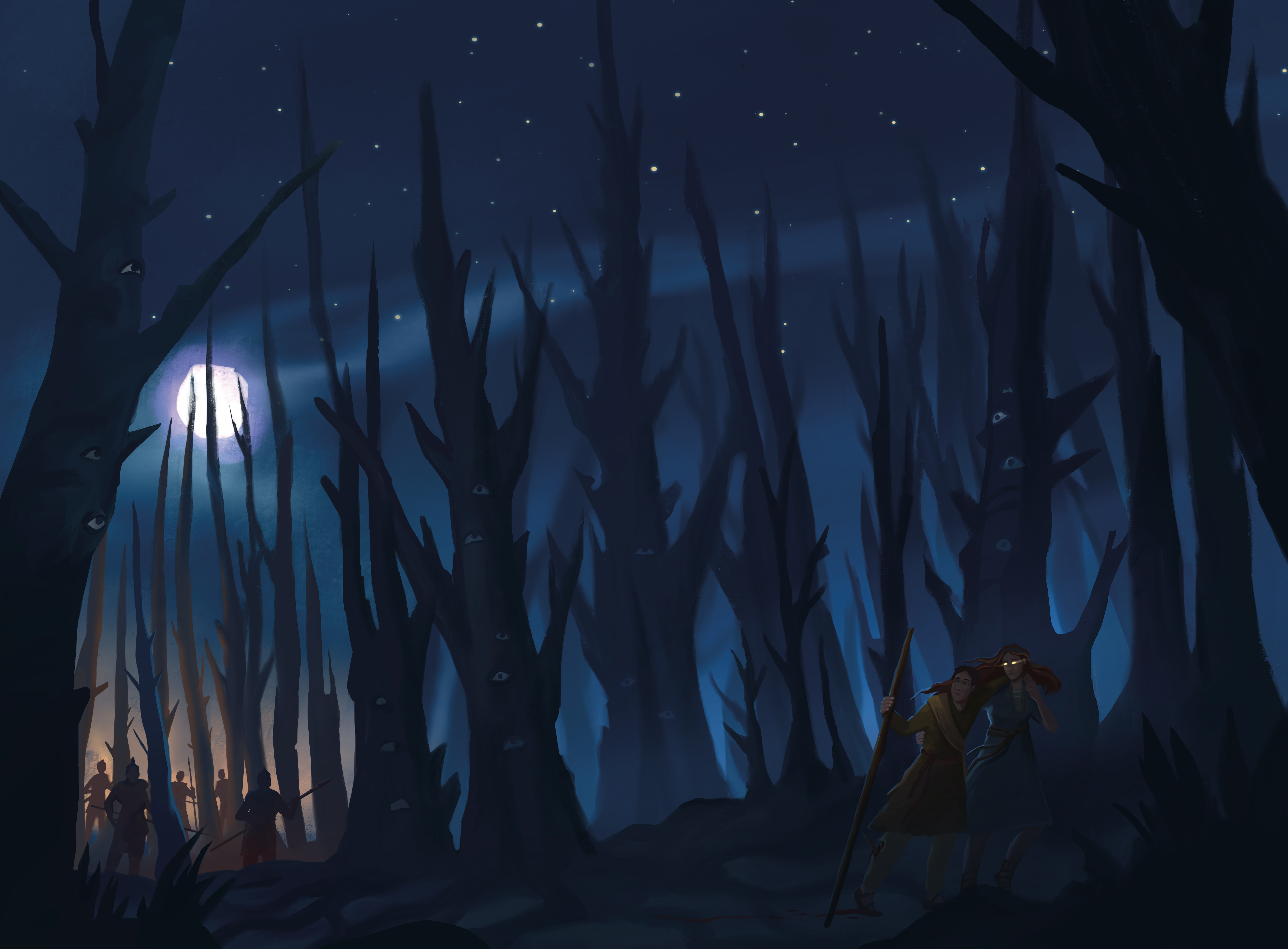 Illustration fra Historien om Ingen