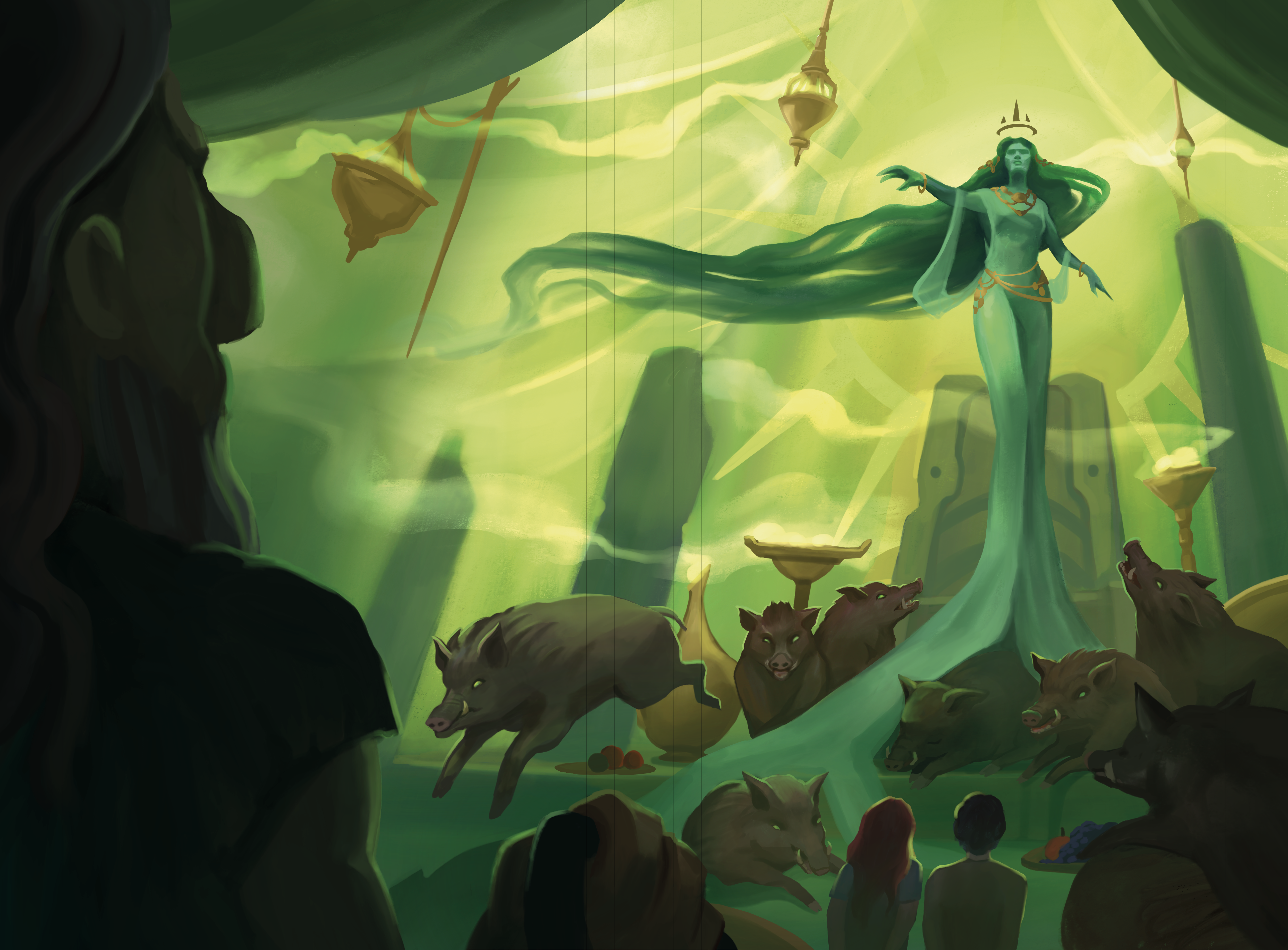 Illustration fra Historien om Ingen