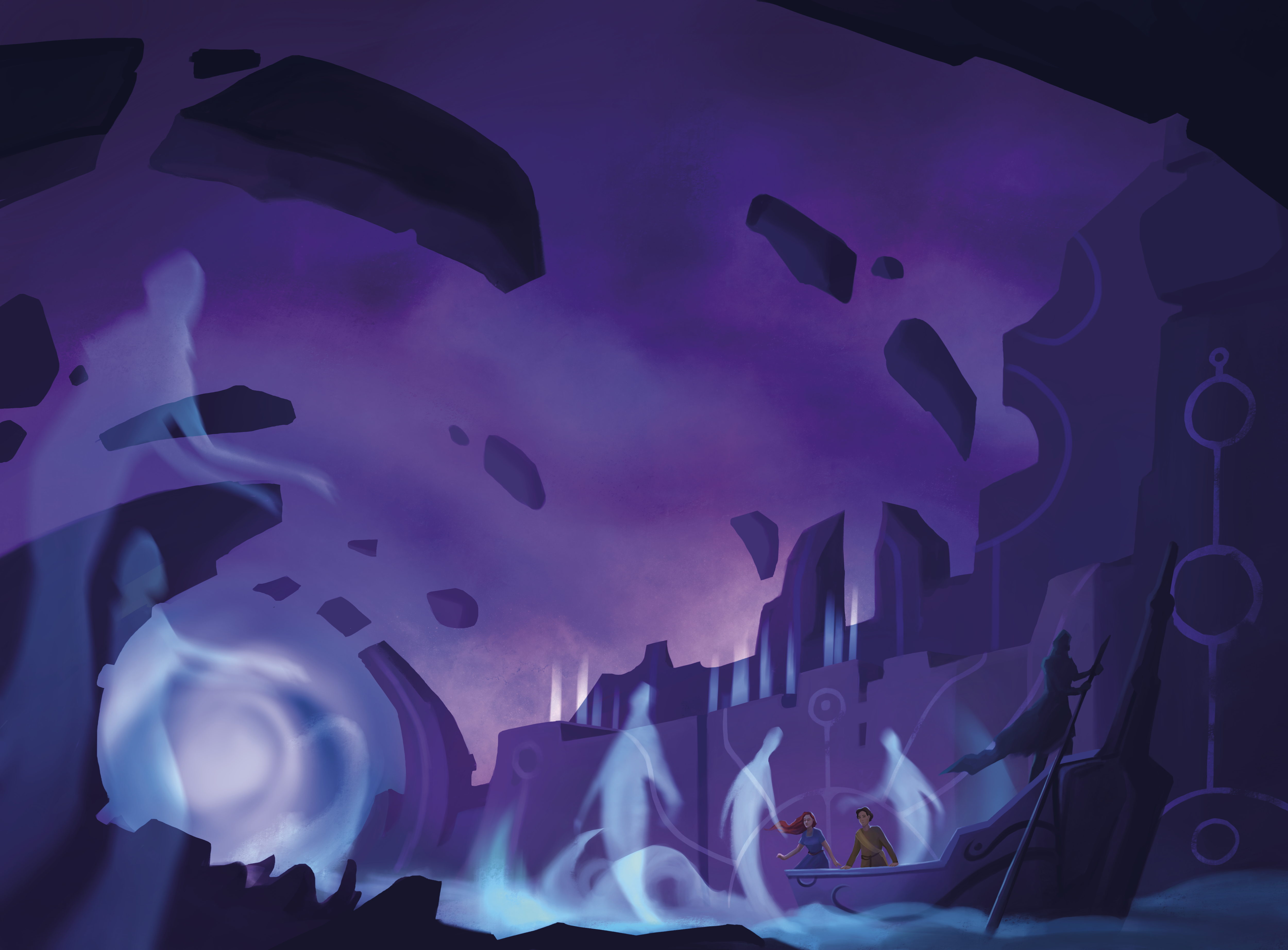 Illustration fra Historien om Ingen