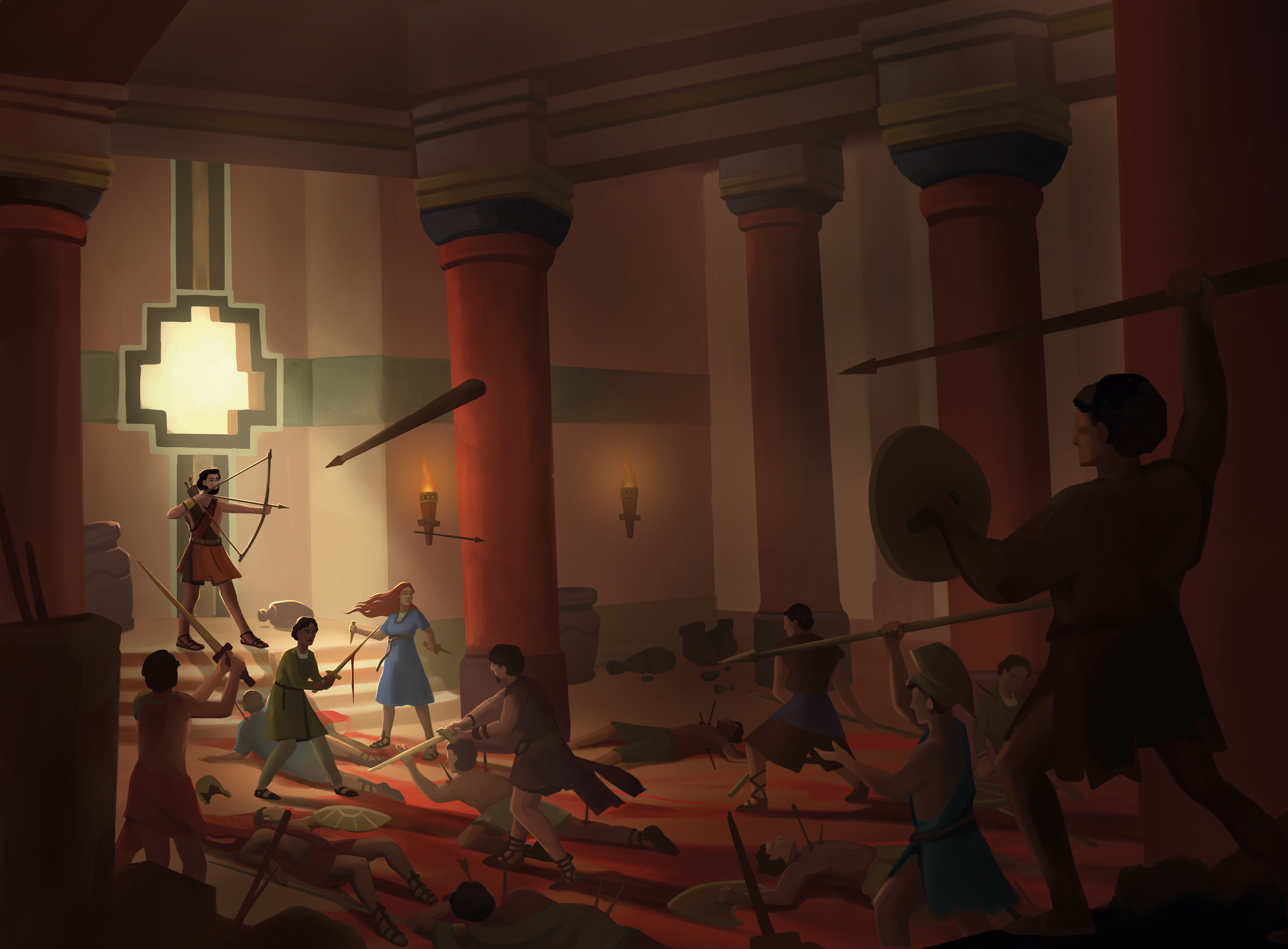 Illustration fra Historien om Ingen