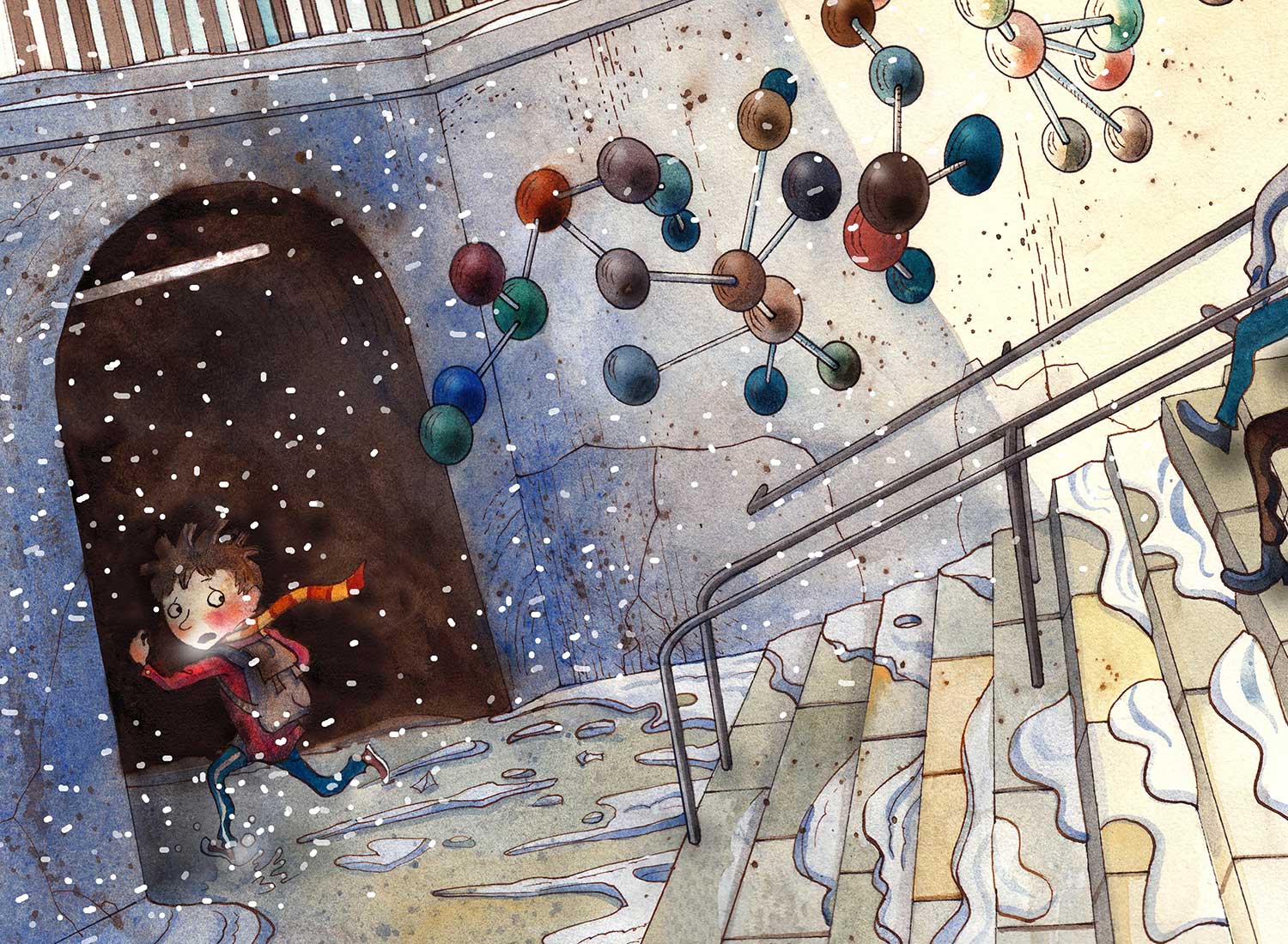 Illustration fra Lille Skid