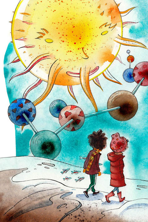 Illustration fra Lille Skid